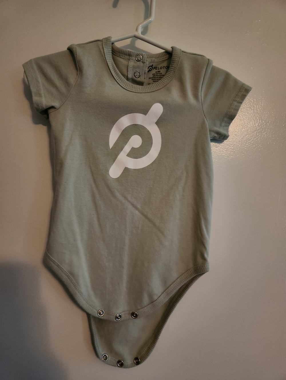 Peloton Baby Born To Ride Onesie 6-9 Months